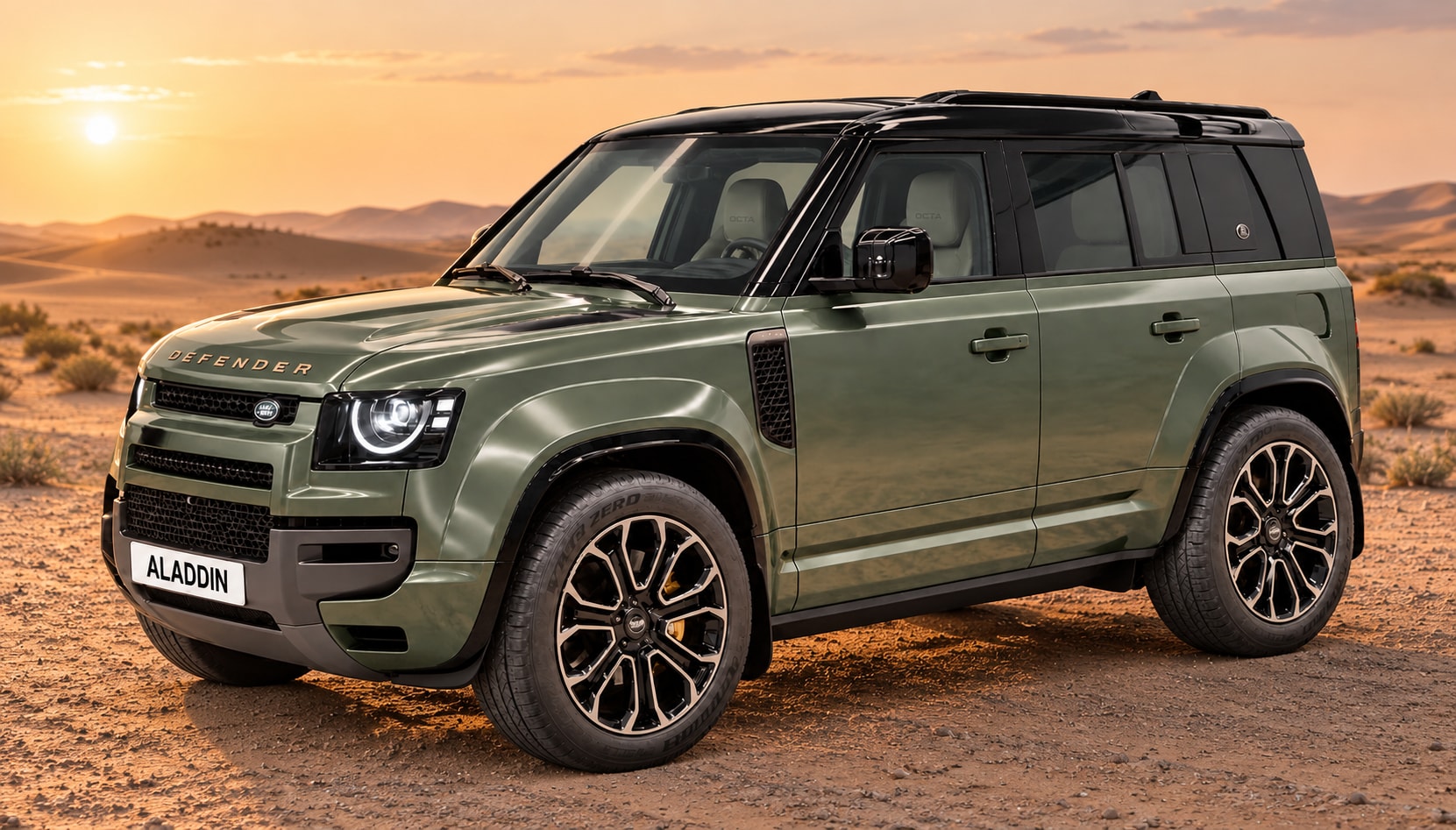 Land Rover Defender OCTA 2026 — exterior view