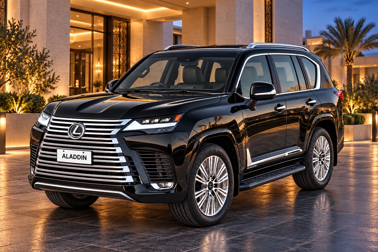 Lexus LX 600 2024 — exterior view