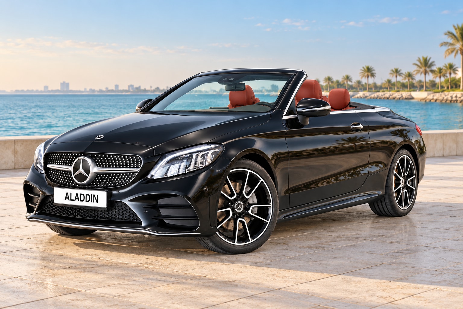 Mercedes-Benz C 200 Convertible 2022 — exterior view